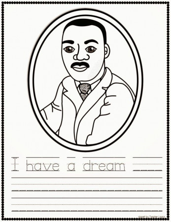 Teacher Laura: MLK Coloring Sheet