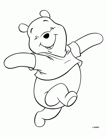 Winnie The Pooh Thanksgiving Coloring Pages 03 | Dig Tattoo