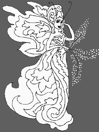 fairy book Colouring Pages (page 2)