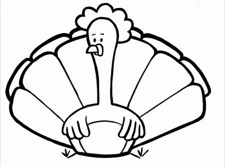 Turkey Coloring Page - Free Coloring Pages For KidsFree Coloring 