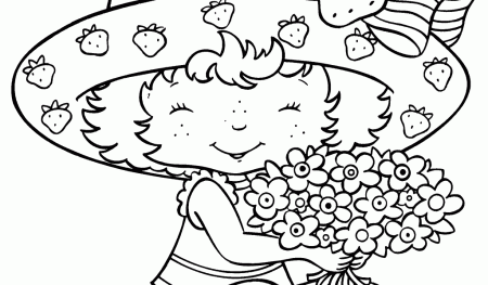 Printable Strawberry Shortcake Coloring PagesTaiwanhydrogen.org 