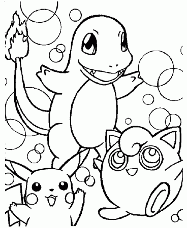 Pokemon coloring book pages - Page 2