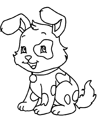 Printable Dogs 6 Animals Coloring Pages - Coloringpagebook.com