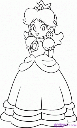 celebrity image gallery: coloring pages princess daisy