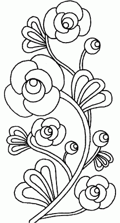 Simple Rose Flower Drawings | NewTattooDesigns
