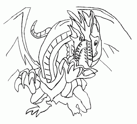 Yu-gi-oh-coloring-6 | Free Coloring Page Site