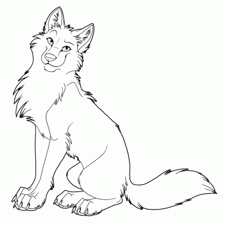 Coloring Pages Wolves