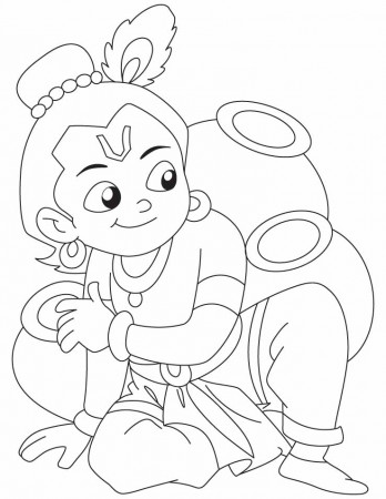9 Pics of Lord Krishna Coloring Pages - Krishna Coloring Pages ...