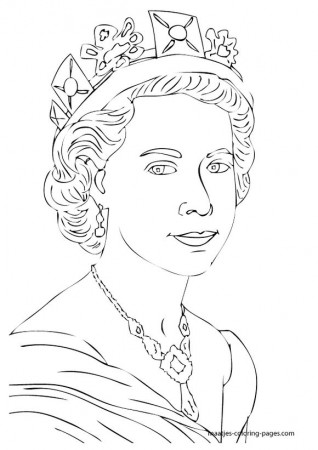 Beautiful Queen Elizabeth | Reine art, Coloriage famille, Coloriage jésus