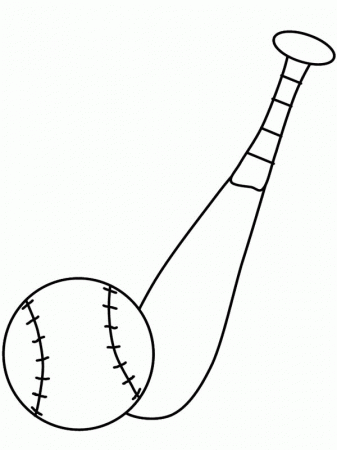 10 Pics of Baseball And Bat Coloring Page - Baseball Bat Coloring ...