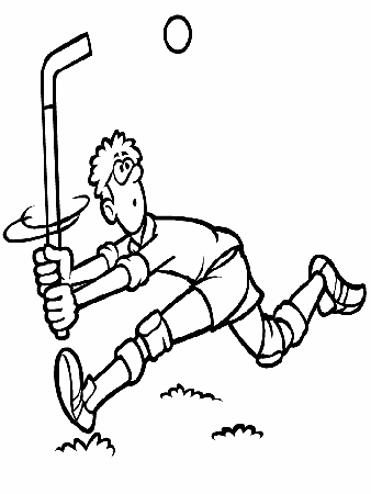 Field Hockey Coloring Pages - Best Coloring Pages For Kids