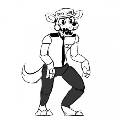 Toy Mike the Mongrel | Five Nights at Freddy's | Fnaf drawings, Fnaf coloring  pages, Five nights at freddy's
