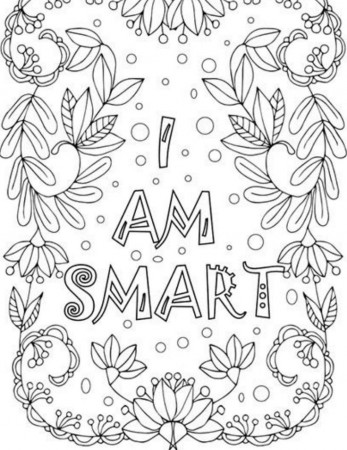 Positive Affirmation Coloring Book All Ages Printable - Etsy |  Affirmations, Coloring books, Positive affirmations