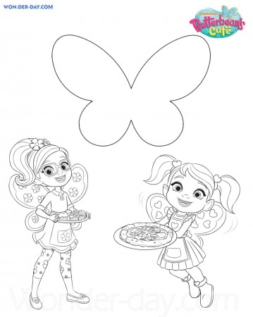 Butterbean's Cafe Coloring Pages - Best coloring pages