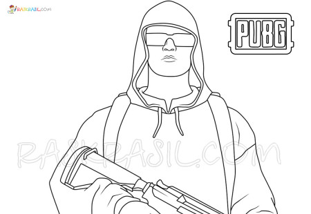 PUBG Coloring Pages | 20 New Coloring Pages Free Printable