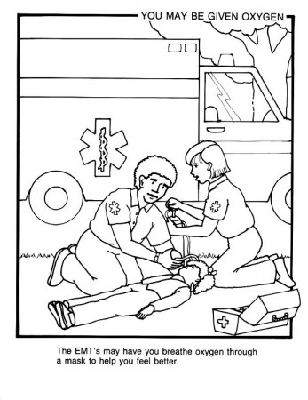 Preschool Health Coloring Pages