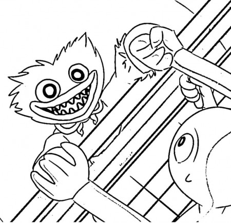 Huggy Wuggy Needs Help Coloring Page - Free Printable Coloring Pages for  Kids