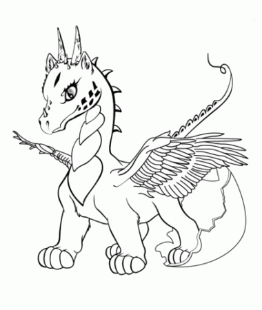 Dragon coloring pages | Free Coloring Pages