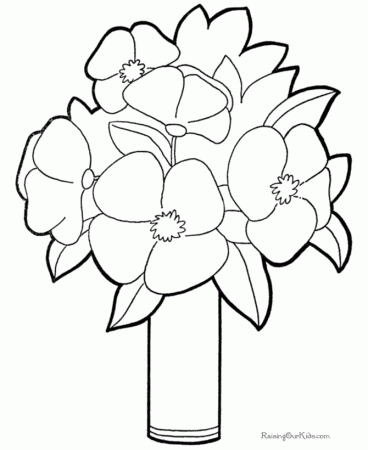 1000+ images about Flower coloring pages on Pinterest | Floral ...