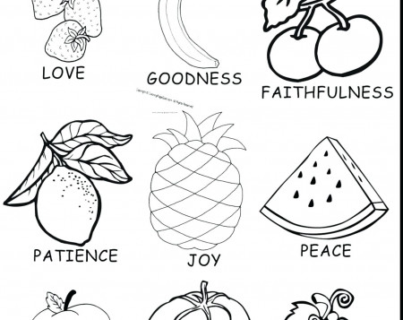 Coffee Table : Fruit Of The Spirit Coloring Pages Adult Beach ...