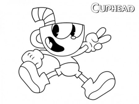 Cuphead Coloring Pages Idea - Whitesbelfast