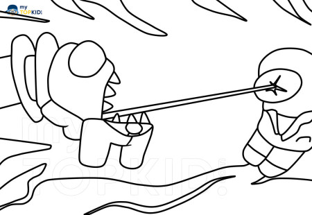 Among Us Coloring Pages. 50 images Print a Unique Collection for Free