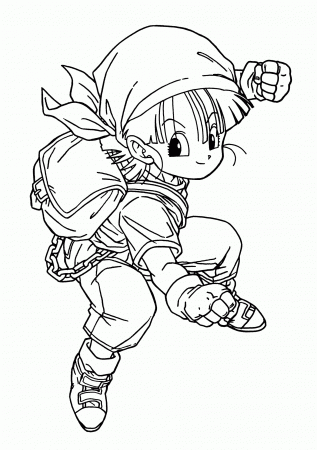 Bulma Coloring Pages - Free Printable Coloring Pages for Kids