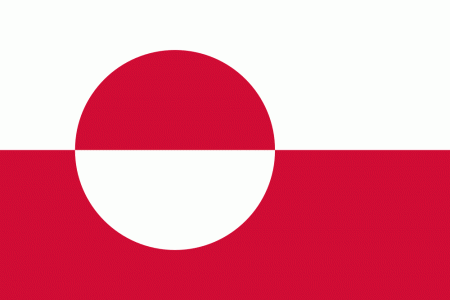 Greenland flag color codes