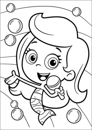 Bubble guppies coloring pages ...