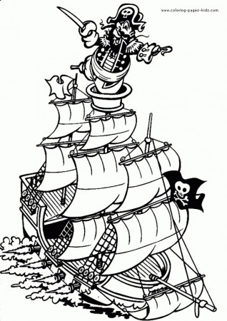 Get This Pirate Ship Coloring Pages 90782 !