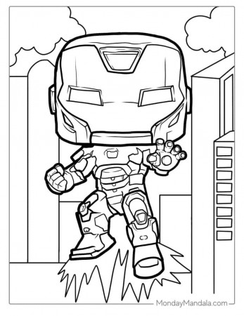 24 Iron Man Coloring Pages (Free PDF ...