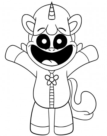 Smiling Critters coloring page ...