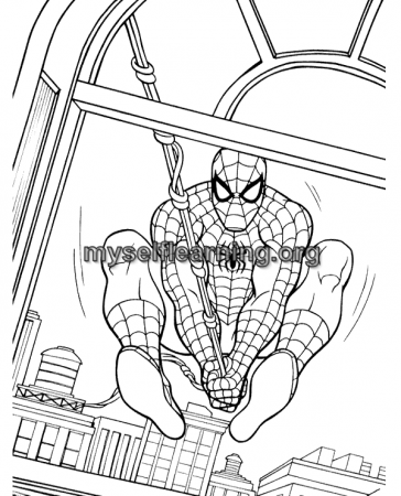 Spiderman Cartoons Coloring Sheet 31 ...