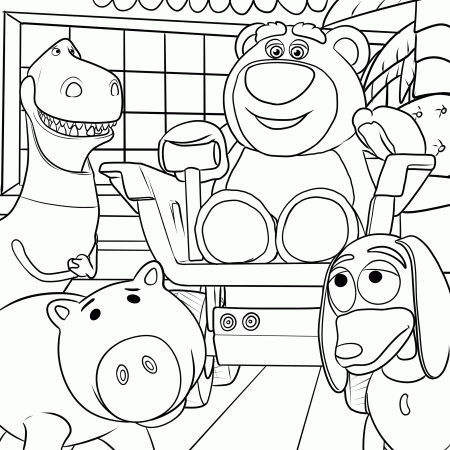 14 Printable Toy Story Coloring Pages ...