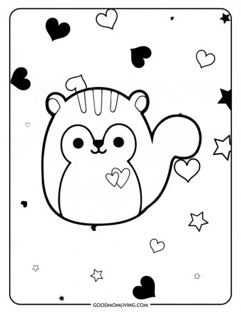 60+ Squishmallow Coloring Pages for ...