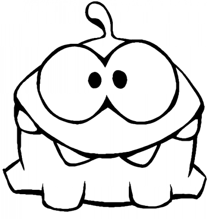 Coloring Page «Om Nom». №17923