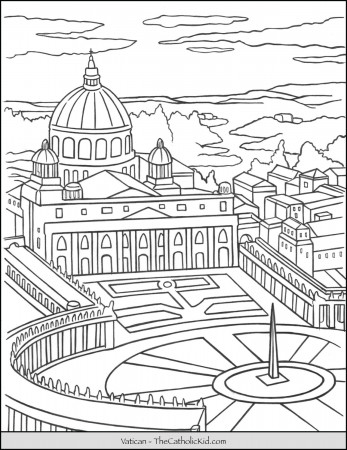Church Archives - Page 4 of 5 - The Catholic Kid - Catholic Coloring Pages  and Games for Children