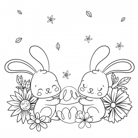 Page 4 | Easter Coloring Pages Images - Free Download on Freepik