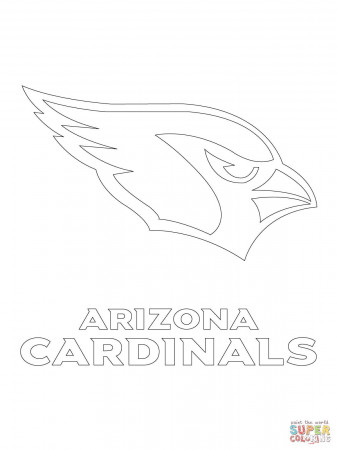 Arizona Cardinals Logo coloring page | Free Printable Coloring ...