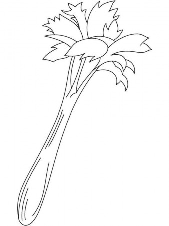 Celery coloring pages. Download and print Celery coloring pages