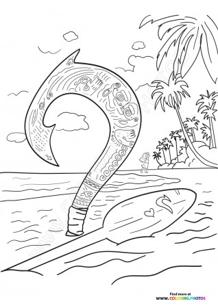 Moana 2 - Coloring Pages for kids