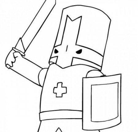 Castle Crashers Coloring Page