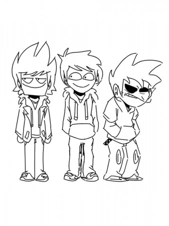 Eddsworld coloring pages