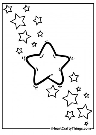 Printable Star Coloring Pages (Updated 2023)