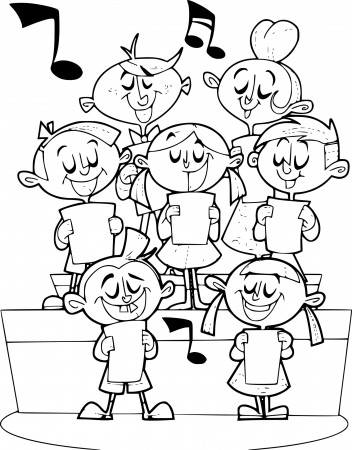 Orchestra coloring page - free printable coloring pages on coloori.com