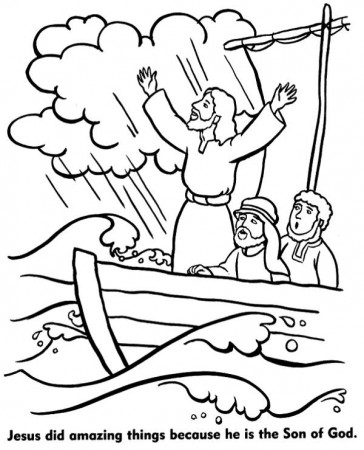 Free Jesus coloring pages for kids - Topcoloringpages.net