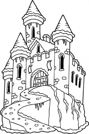 Castle Coloring pages - 100 Printable coloring pages