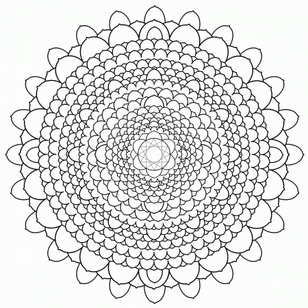 Free Difficult Flower Coloring Pages, Download Free Difficult Flower  Coloring Pages png images, Free ClipArts on Clipart Library