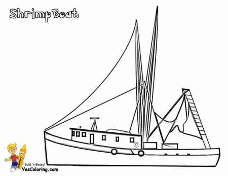 28_shrimp_boat_coloring_at_yescoloring.gif (1210×935) | Shrimp boat, Boat  sketch, Speed boats