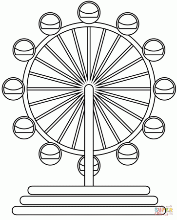 Singapore Flyer coloring page | Free Printable Coloring Pages